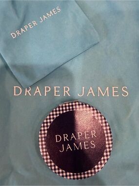 Draper James Blue Gingham Compact Mirror
